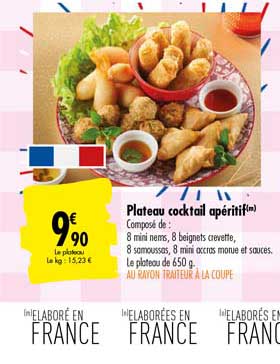 Plateau Cocktail Apéritif