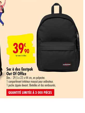 sac à dos eastpak out of office