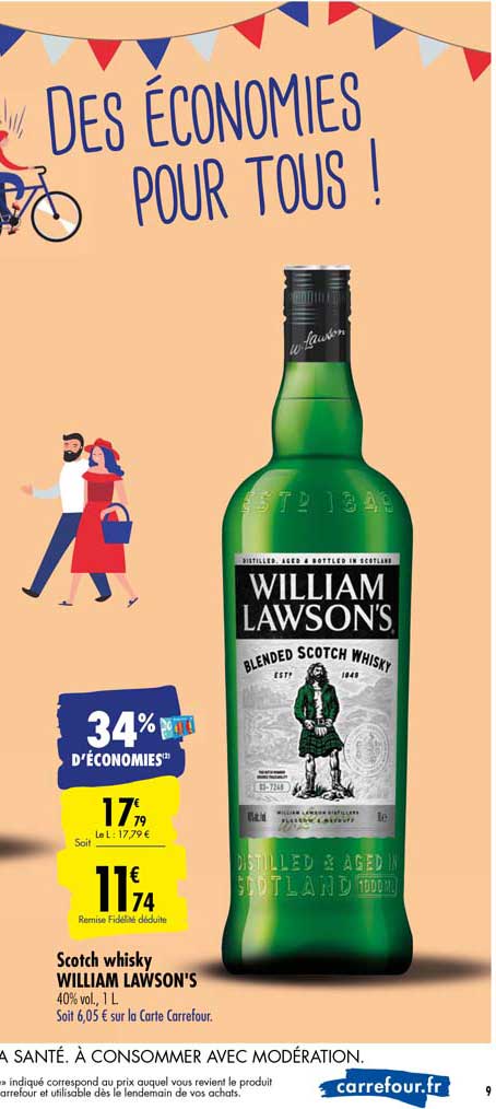 scotch whisky william lawson's