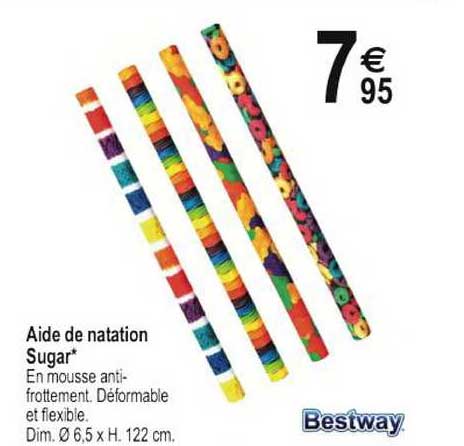 aide de natation sugar bestway