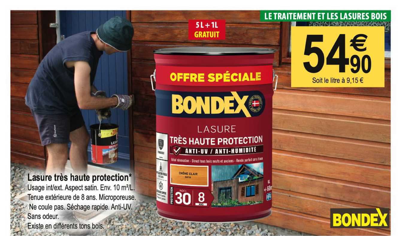 lasure très haute protection bondex