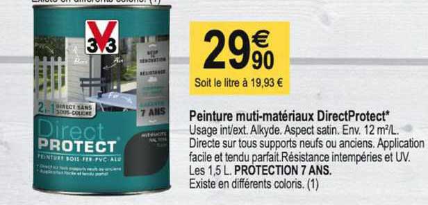Peinture Multi-matériaux Direct Protect