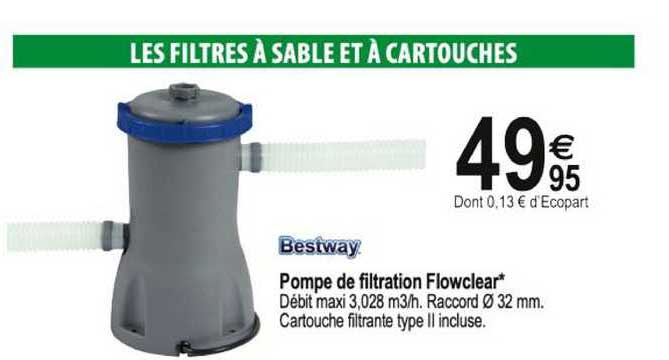 pompe de filtration flowclear bestway