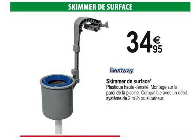 skimmer de surface bestway