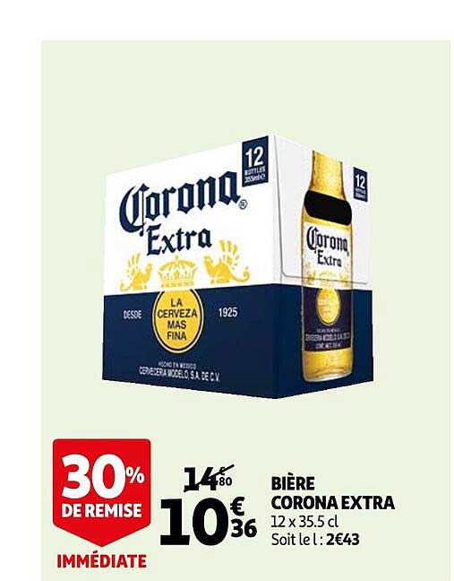 Bière Corona Extra