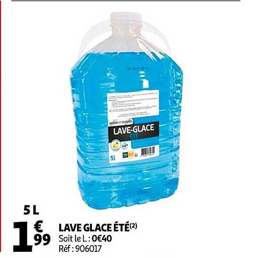 lave glace été