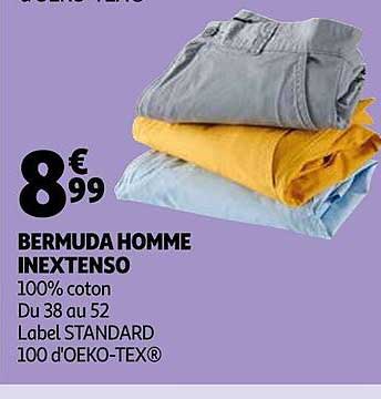 Bermuda Homme Inextenso