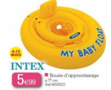 bouée d'apprentissage intex