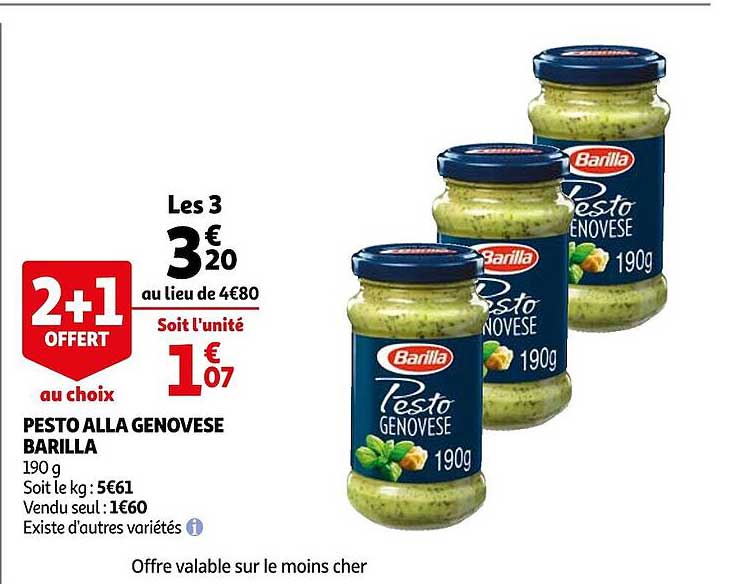 pesto alla genovese barilla