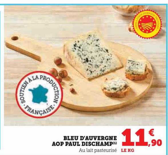 bleu d'auvergne aop paul dischamp