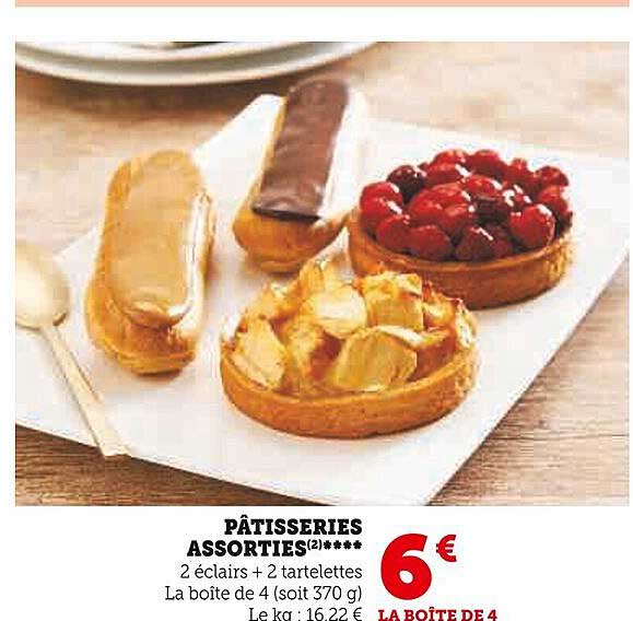 Pâtisseries Assorties