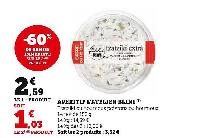 apéritif l'atelier blini