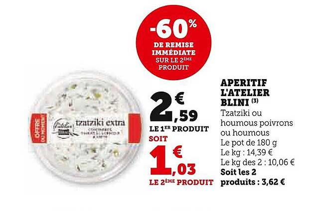 Apéritif L'atelier Blini