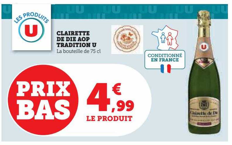 clairette de die aop tradition u