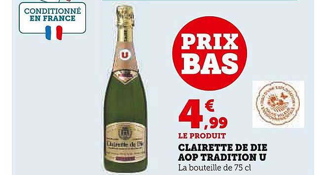 clairette de die aop tradition u