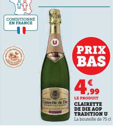 clairette de die aop tradition u