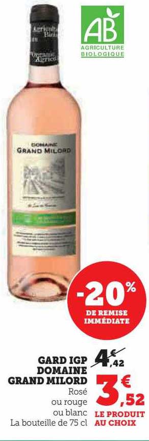 gard igp dmaine  grand milord