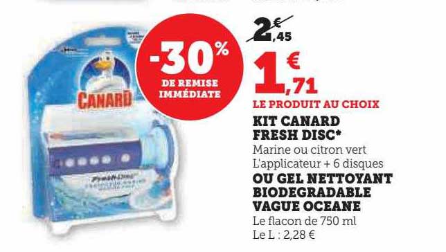 kit canard fresh disc