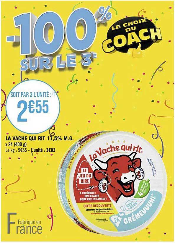 la vache qui rit 17,5% m.g.