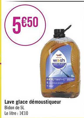 lave glace démoustiqueur wash