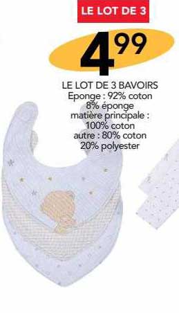 Le Lot De 3 Bavoires