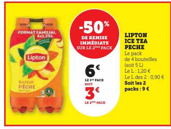 Lipton Ice Tea Pêche