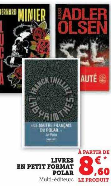 livre en petit format polar