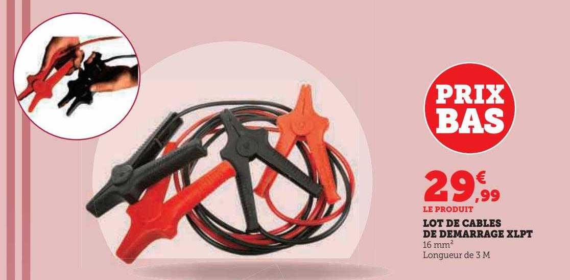 lot de câble de démarrage XLPT