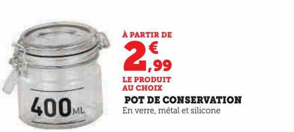 Pot De Conservation