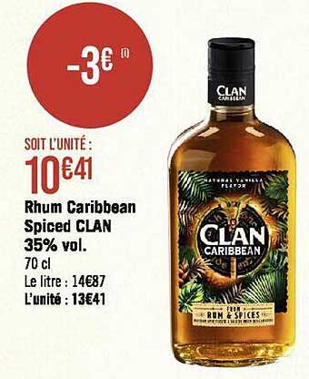 rhum caribbean spiced clan