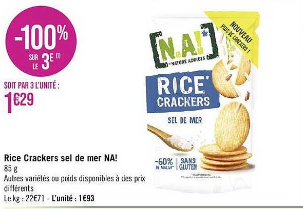 rice crackers sel de mer na!