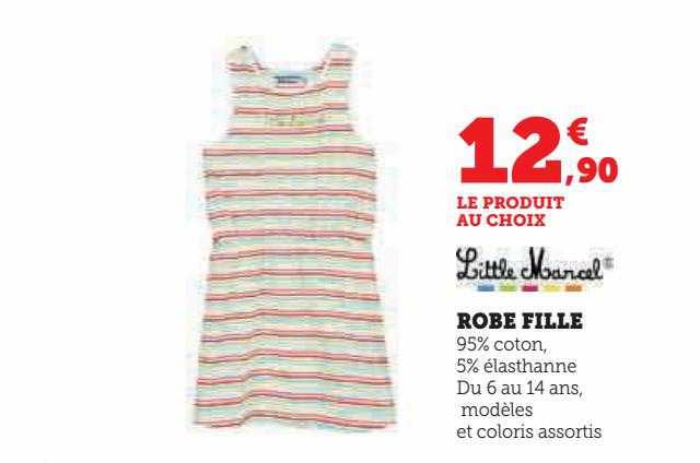 robe fille little marcel