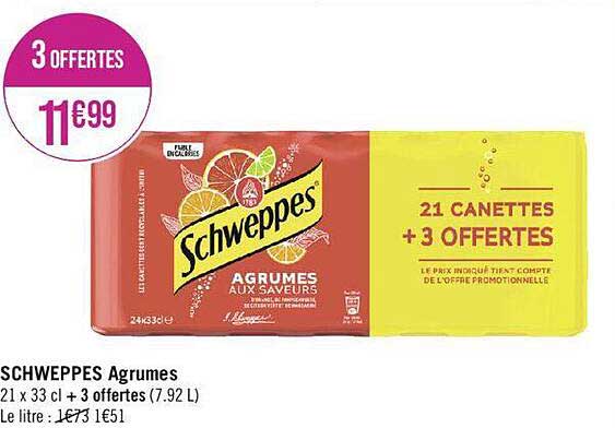 Schweppes Agrumes