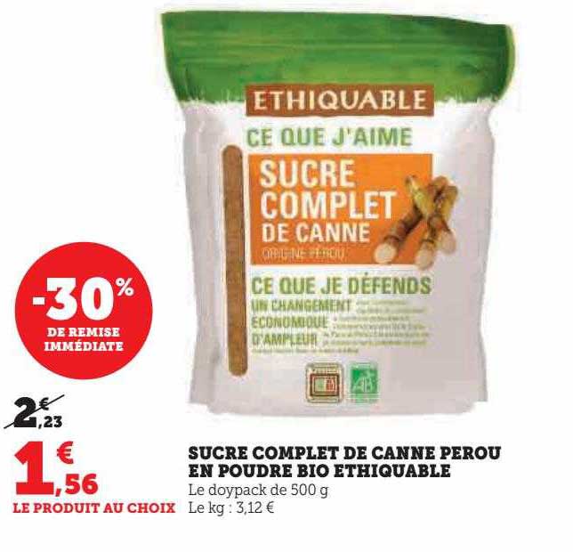 Sucre Complet De Canne