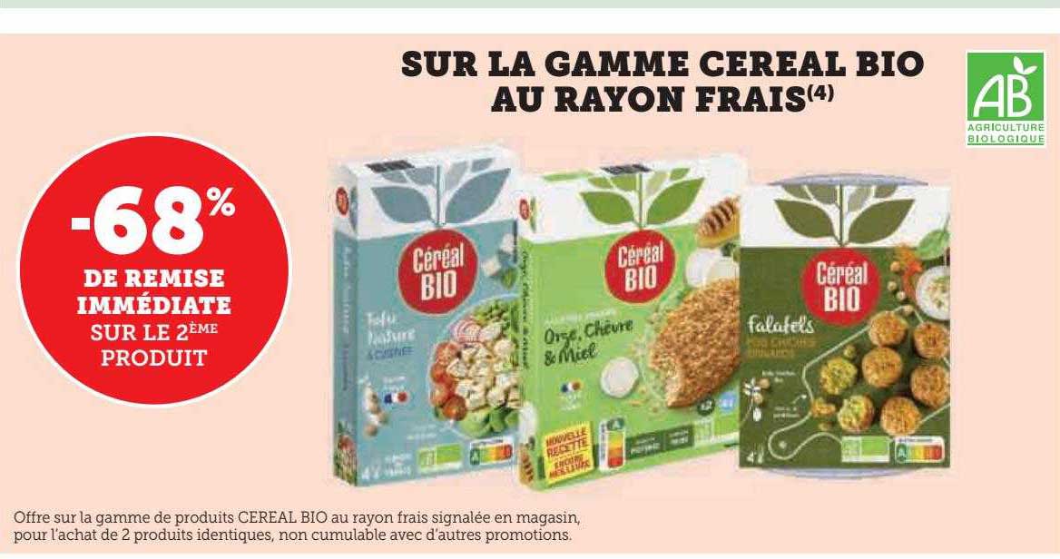 Sur La Gamme Cereal Bio Au Rayon Frais