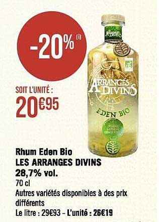 thum eden bio les arrangés divins