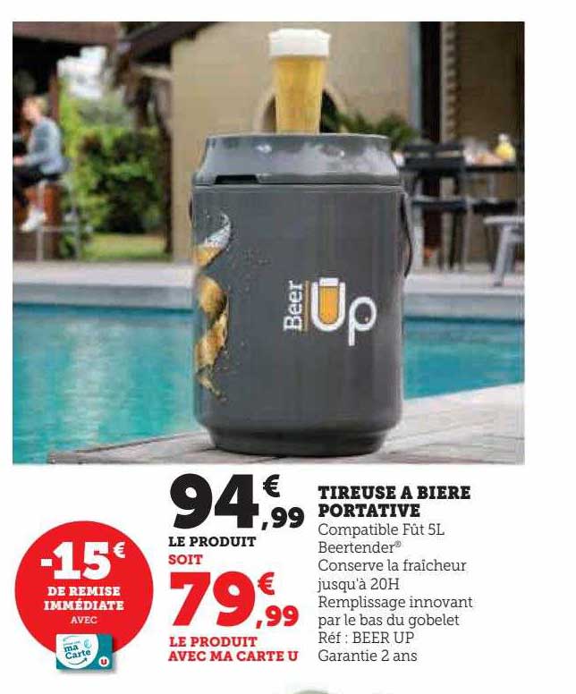 tireuse à bière portative