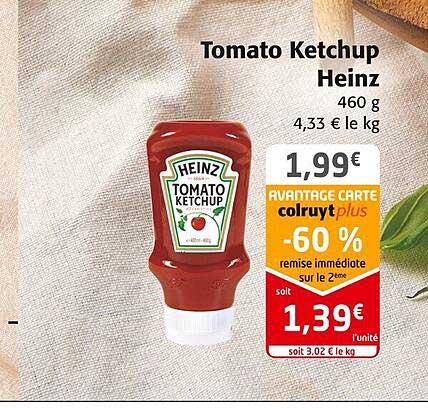 tomato ketchup heinz