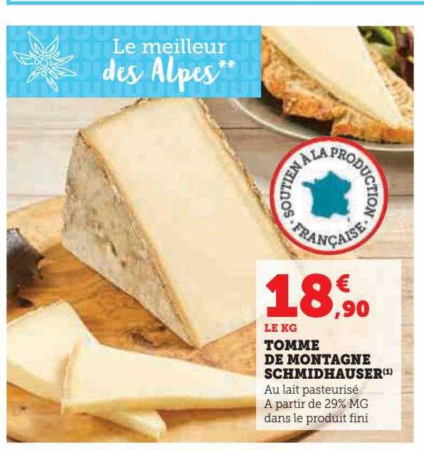 Tomme De Montagne Schmidhauser