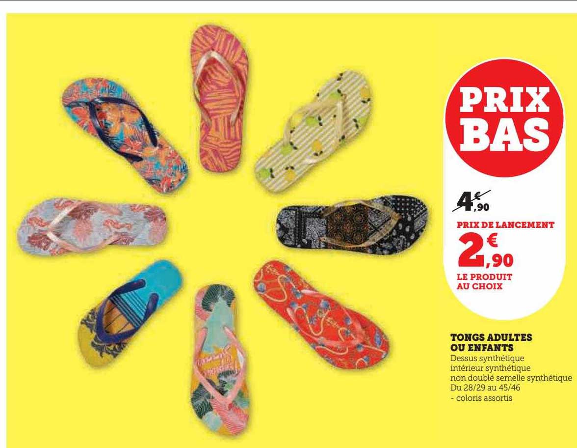 Tongs Adultes Ou Enfants