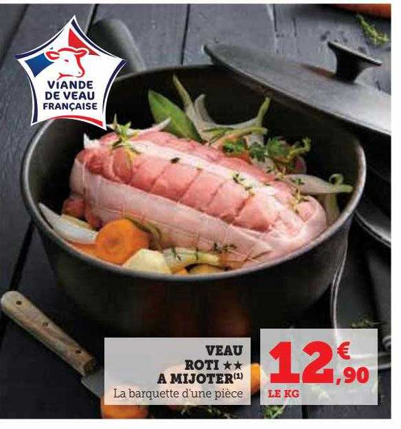 veau rôti**à mijoter