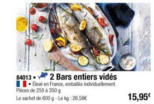 2 bars entiers vidés