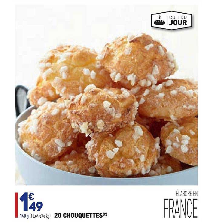 20 Chouquettes