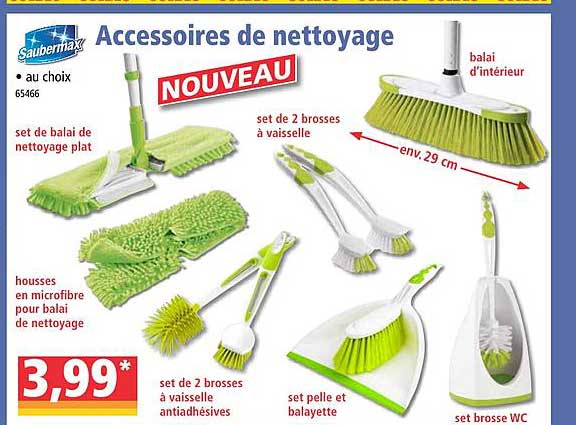 Accessoires De Nettoyage Saubermax