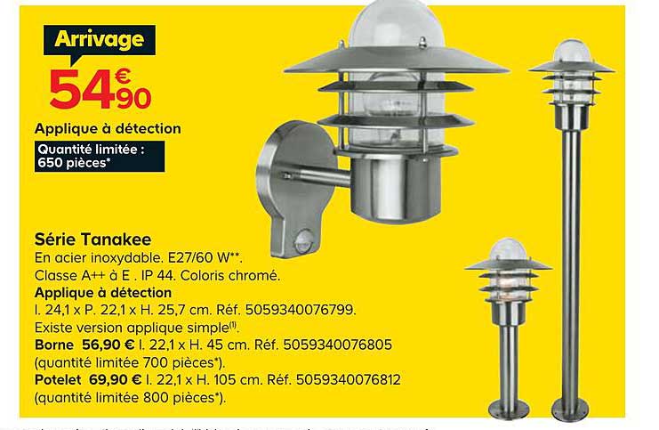 applique à détection série tanakee