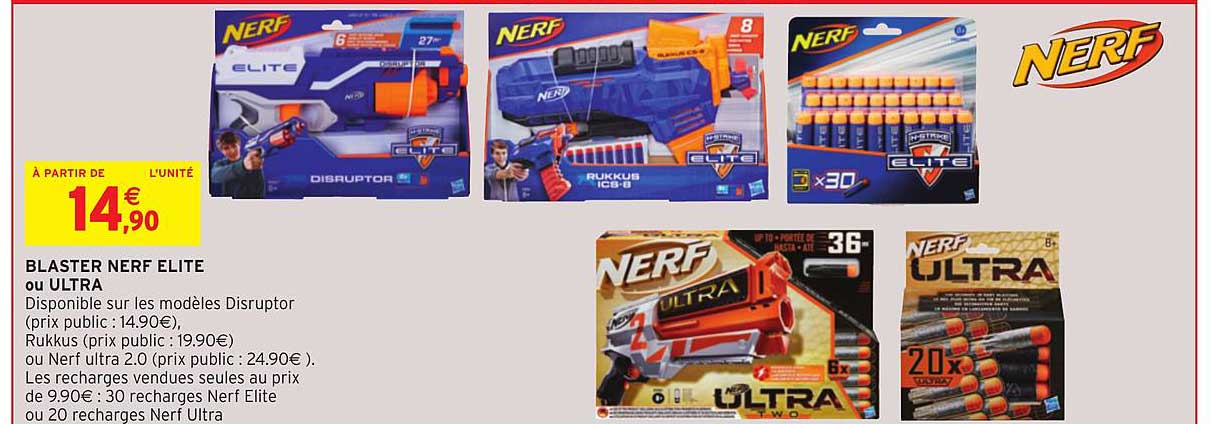 blaster nerf elite ou ultra