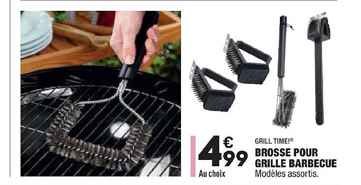 Brosse Pur Grille Barbecue Grill Time