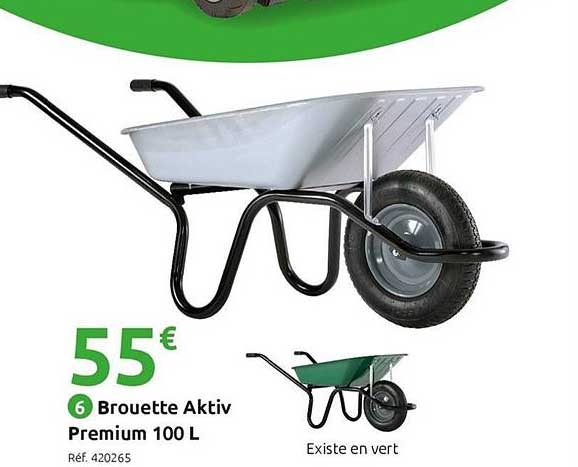 brouette aktiv premium 100 l