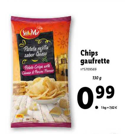 Chips Gaufrette