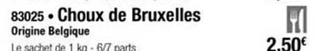 choux de bruxelles